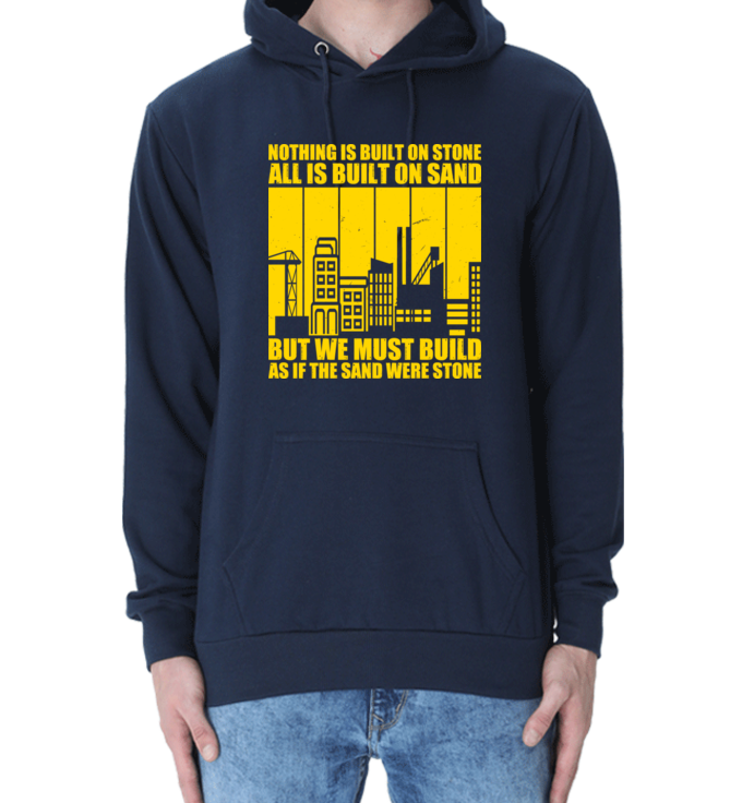 Civil Engg quote Hooded Sweatshirt